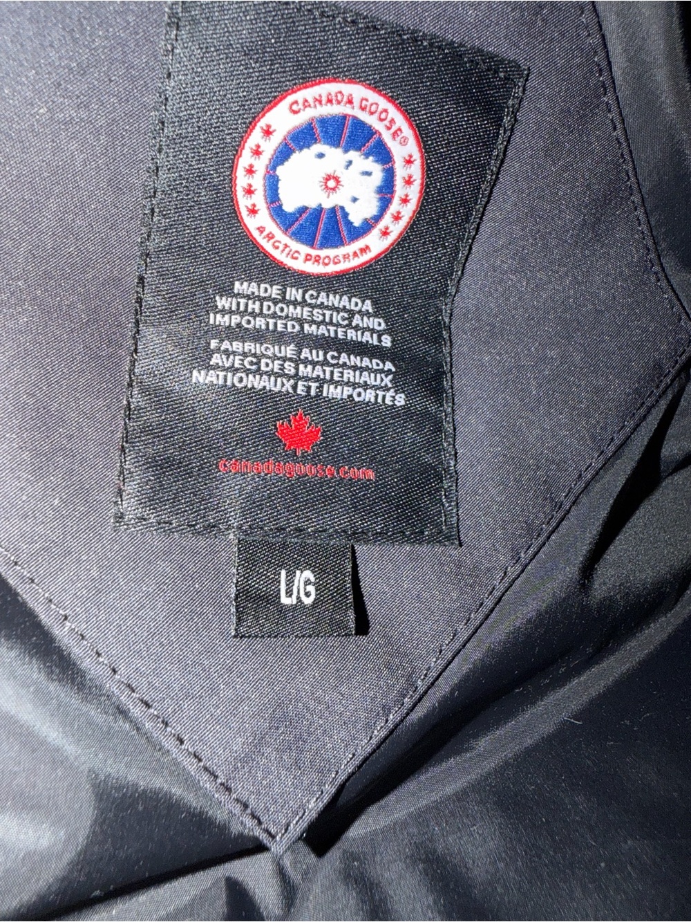Women’s Authentic Blue Canada Goose Winter Parka Jacket - Insulated Hooded Coat - Picture 11 of 16